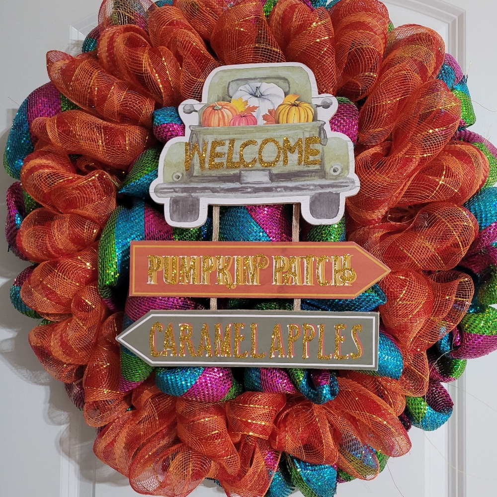 Fall wreath - Picture 4 of 4